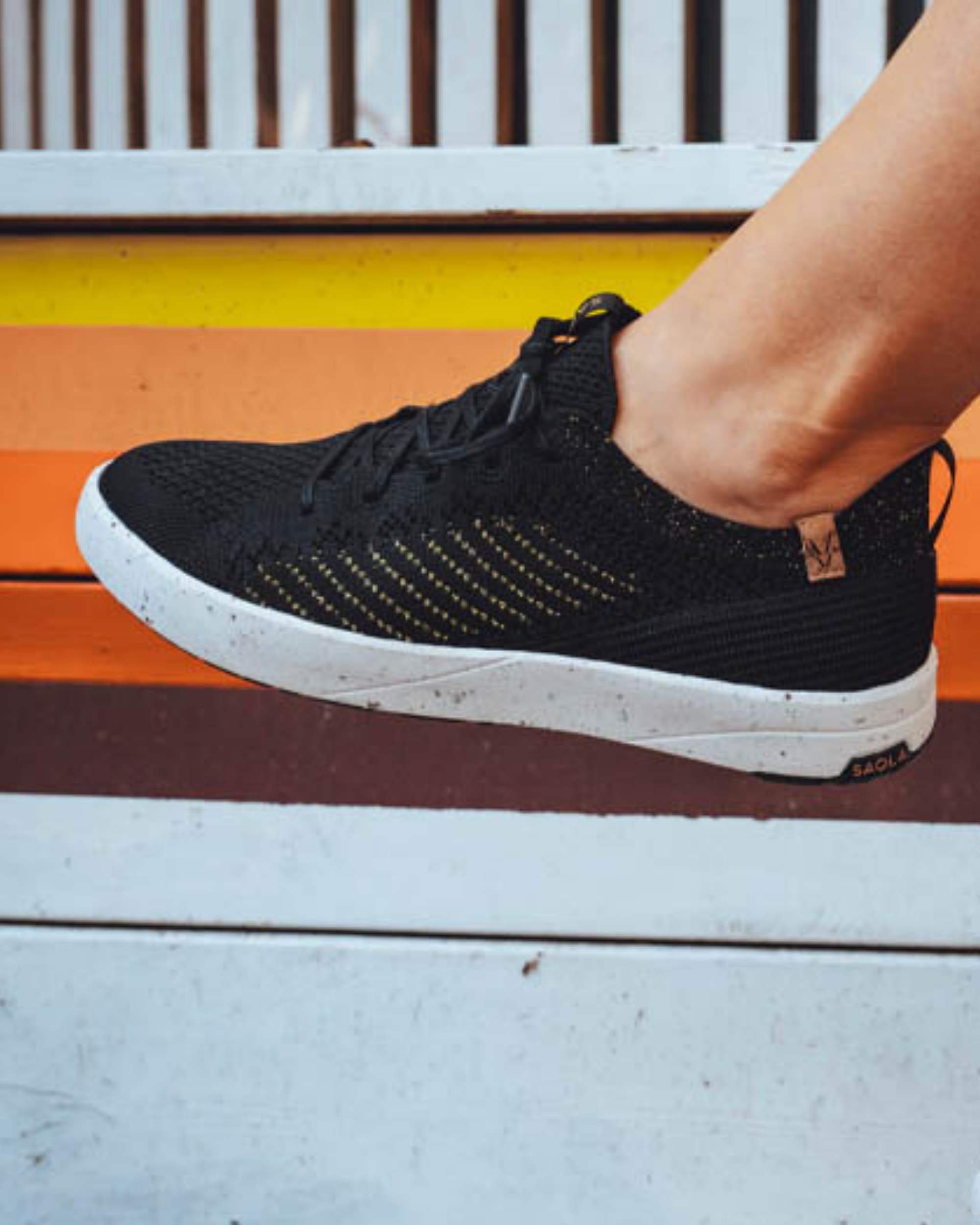 Cannon Knit 3 W Black Gold - SAOLA EUROPE © 2024