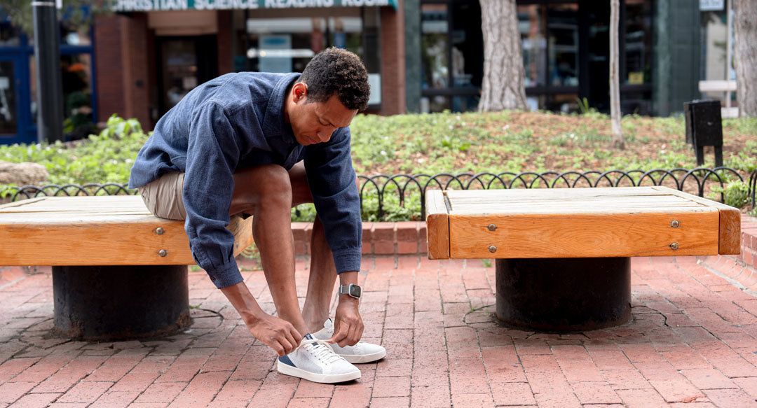 Cannon Knit M 2.0 White / Navy - SAOLA EUROPE © 2024