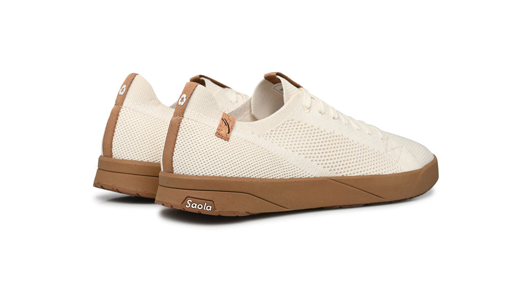Cannon Knit M 2.0 White / Tobacco - SAOLA EUROPE © 2024