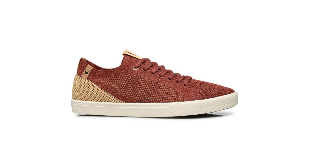 Cannon Knit II M Burgundy - Sand