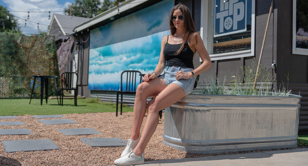 Cannon Knit W 2.0 White / Cameo Green - SAOLA EUROPE © 2024