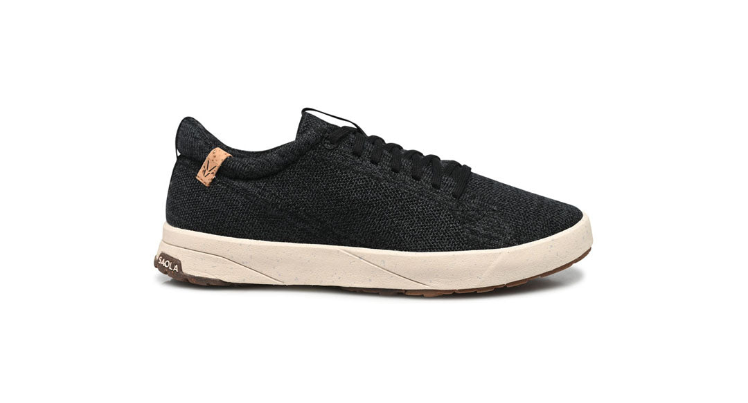 Cannon Knit W 2.0 Wool Black - Steel Grey - SAOLA EUROPE © 2024