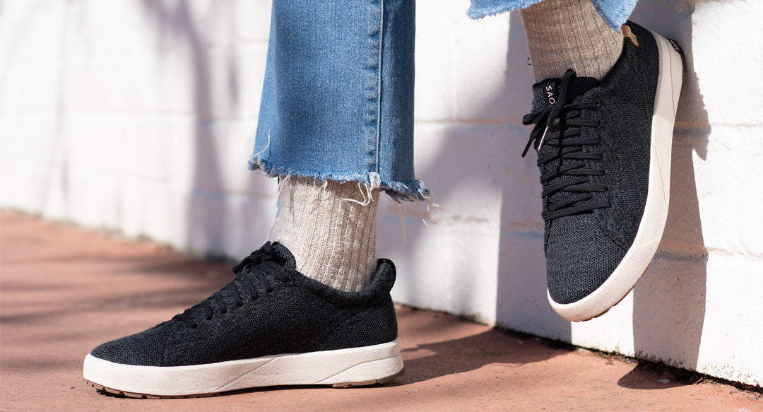 Cannon Knit W 2.0 Wool Black - Steel Grey - SAOLA EUROPE © 2024