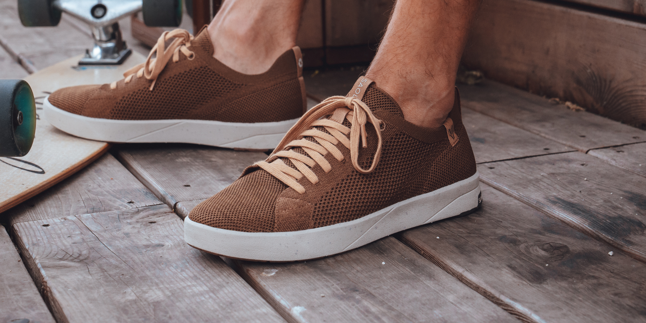 Baskets Knit Homme
