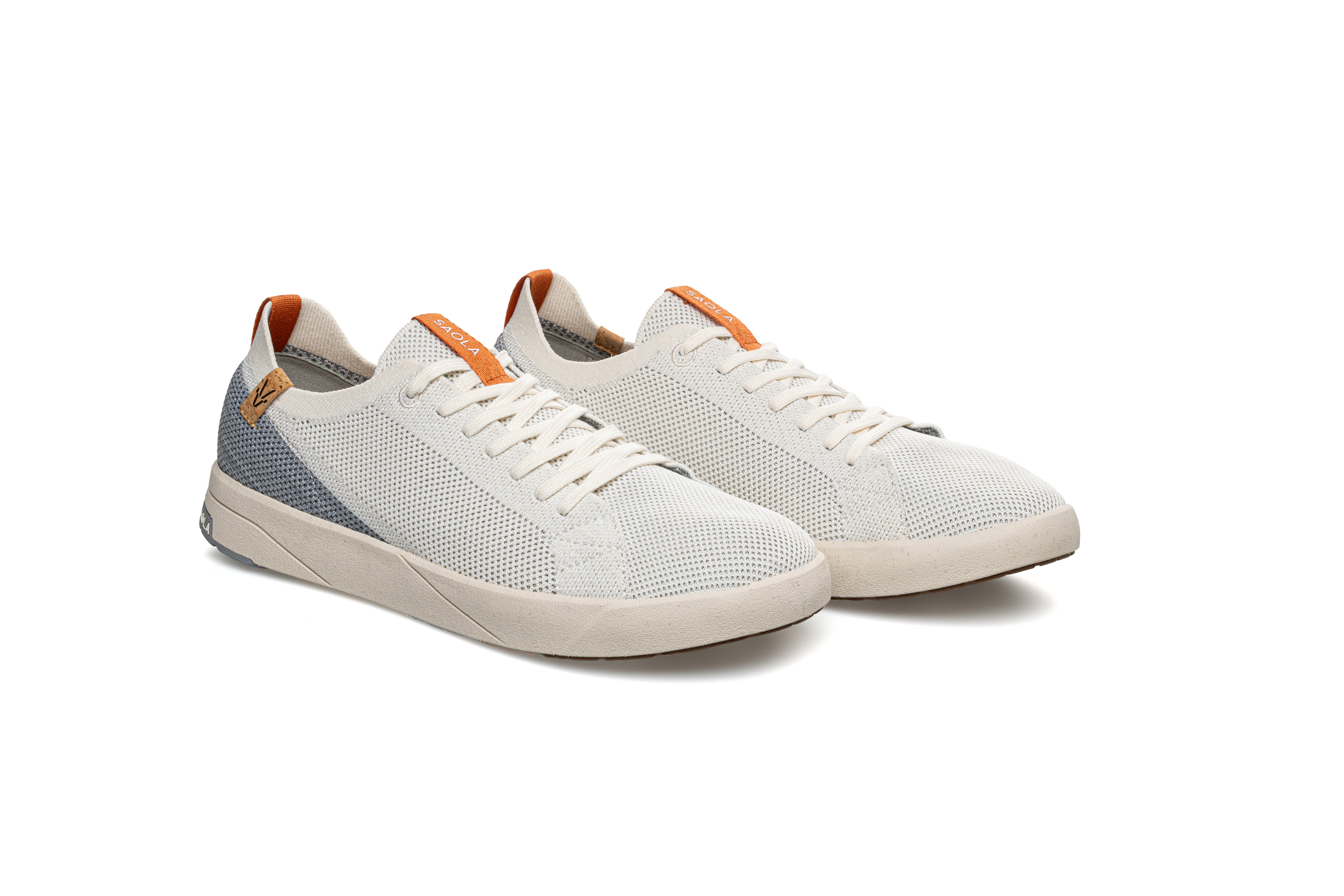 Cannon Knit 2.0 M White Grey - SAOLA EUROPE © 2024