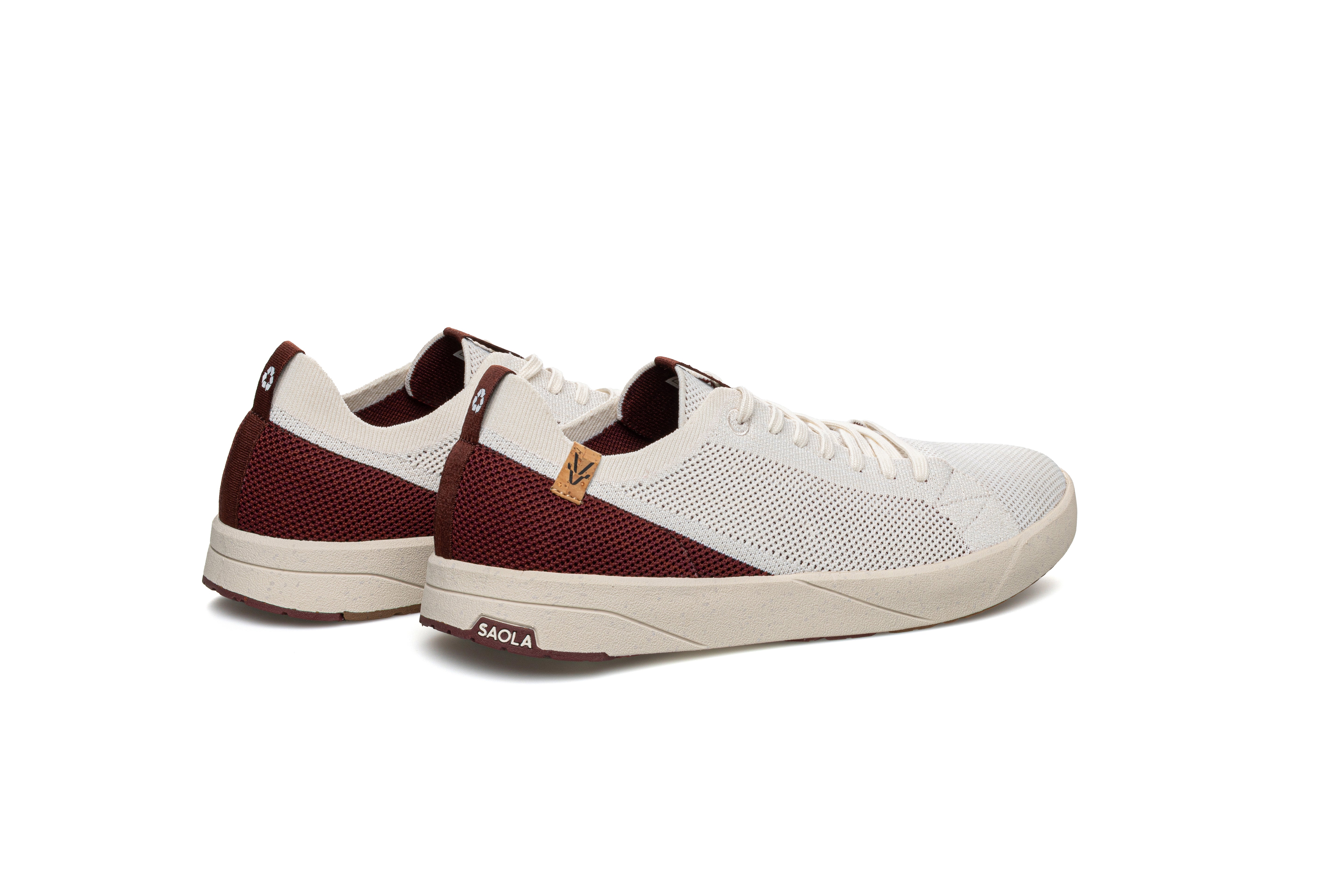 Cannon Knit 2.0 M White Red - SAOLA EUROPE © 2024