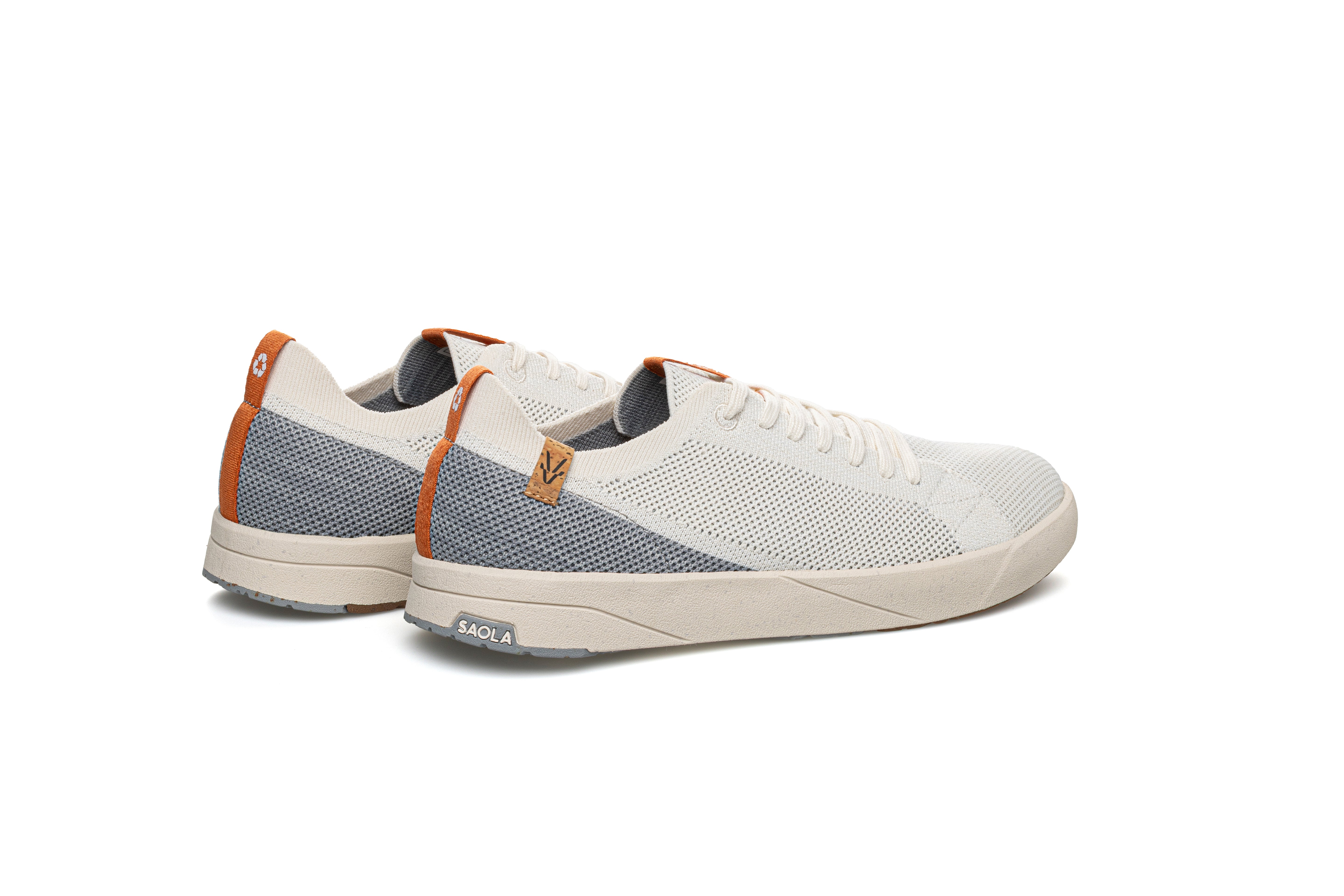 Cannon Knit 2.0 M White Grey - SAOLA EUROPE © 2024