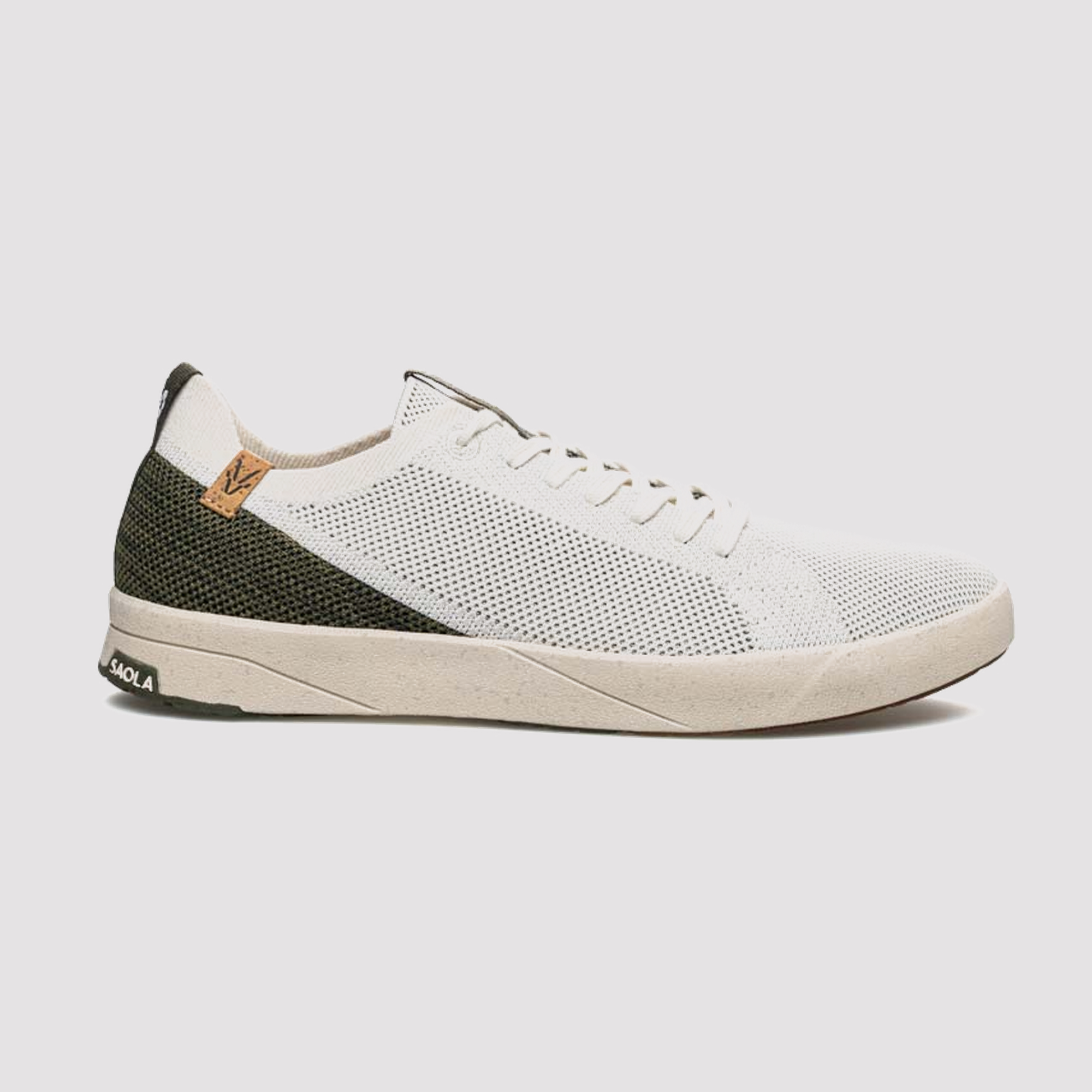 Cannon Knit M 2.0 White / Burnt Olive