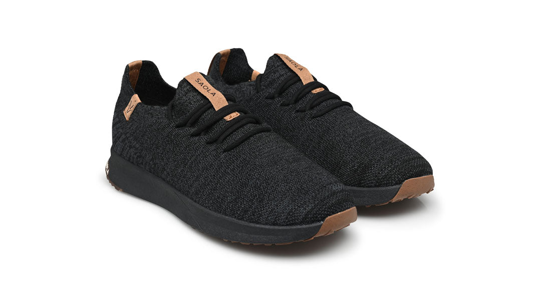 Tsavo M 2.0 Wool Black - Steel Gray