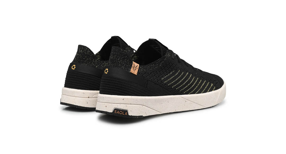 Cannon Knit 3 W Black Gold