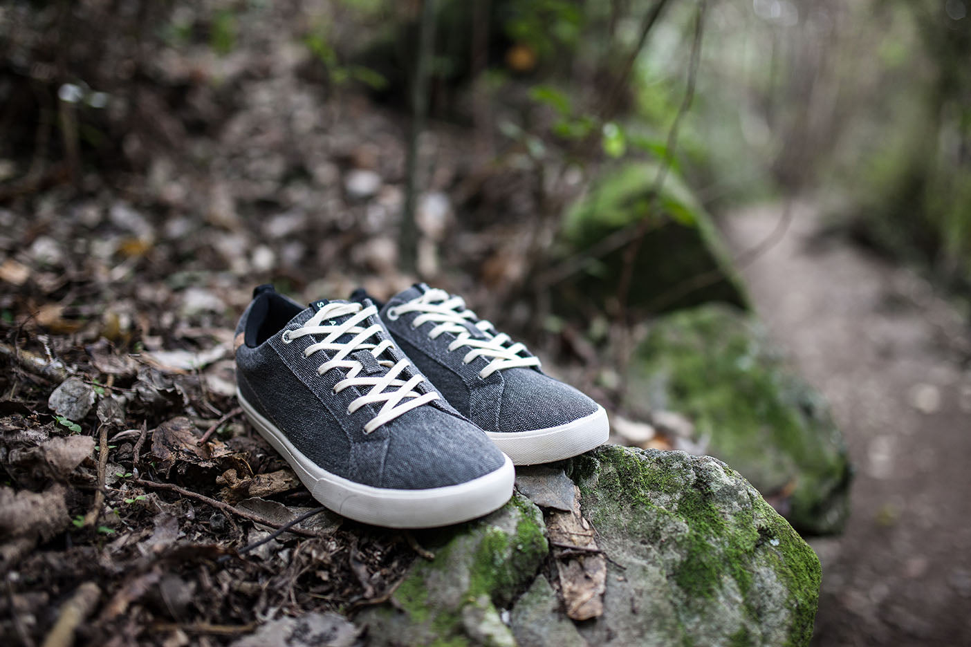 Eco-responsible shoes for men Wanaka Waterproof M Dark Gray